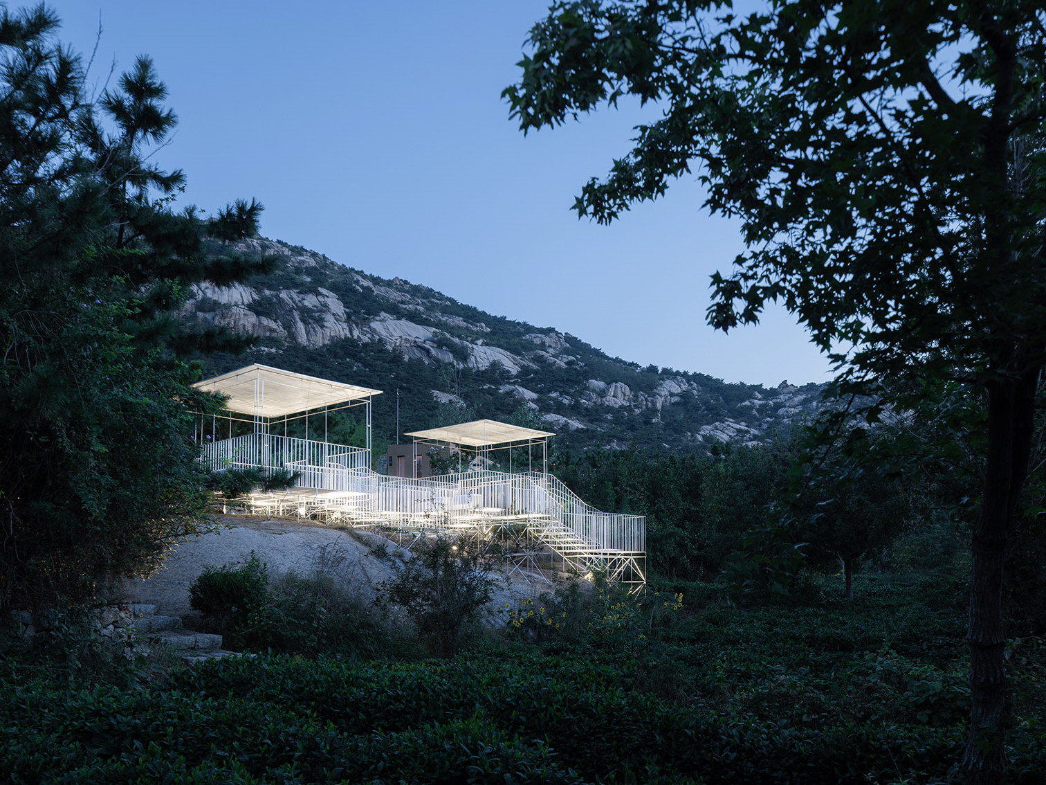 日照思想游园 – 物外剧场与逍遥阁丨中国日照丨孔祥伟工作室-3