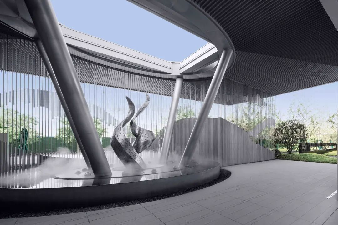 郑州绿城湖畔雲庐丨中国郑州丨GTS蓝颂设计-24