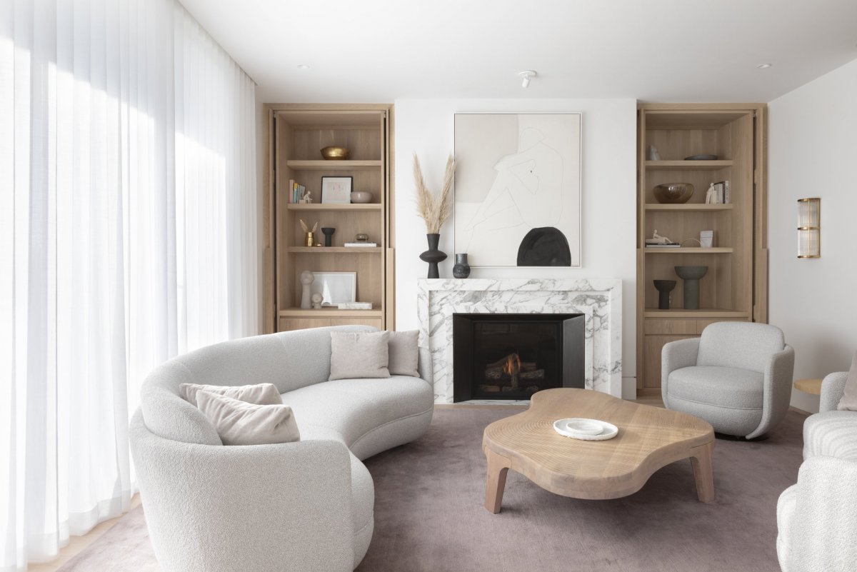 Oak Bay 家庭住宅设计丨Andrea Rodman 室内设计工作室-4