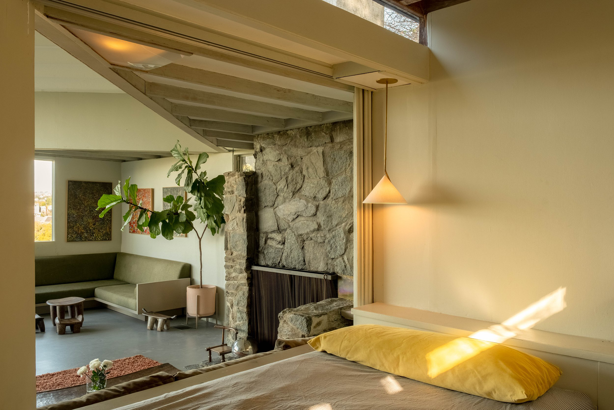 乡村自建房室内丨美国洛杉矶丨鲁道夫·辛德勒-40