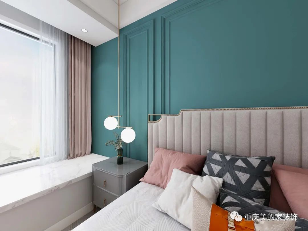 龙湖悠澜 142㎡莫兰迪色暖居，高级感与温馨并存-44