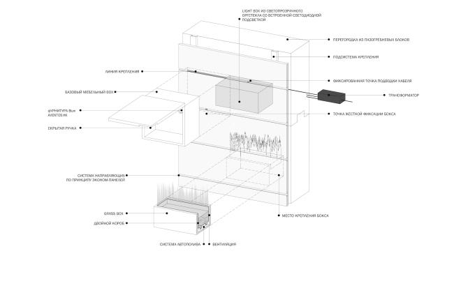 小面积公寓设计概念项目丨俄罗斯莫斯科丨Arch group-32