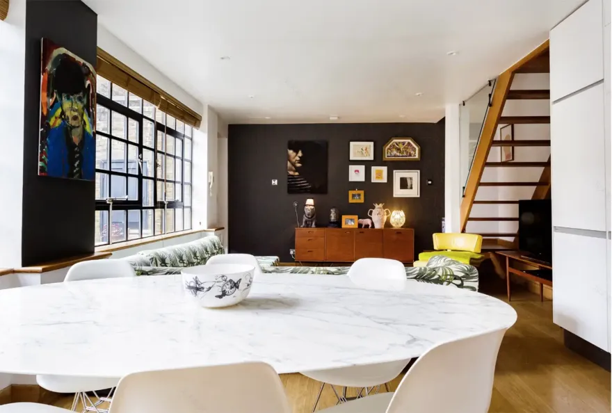 伦敦工业遗址中的复古风 Loft-1