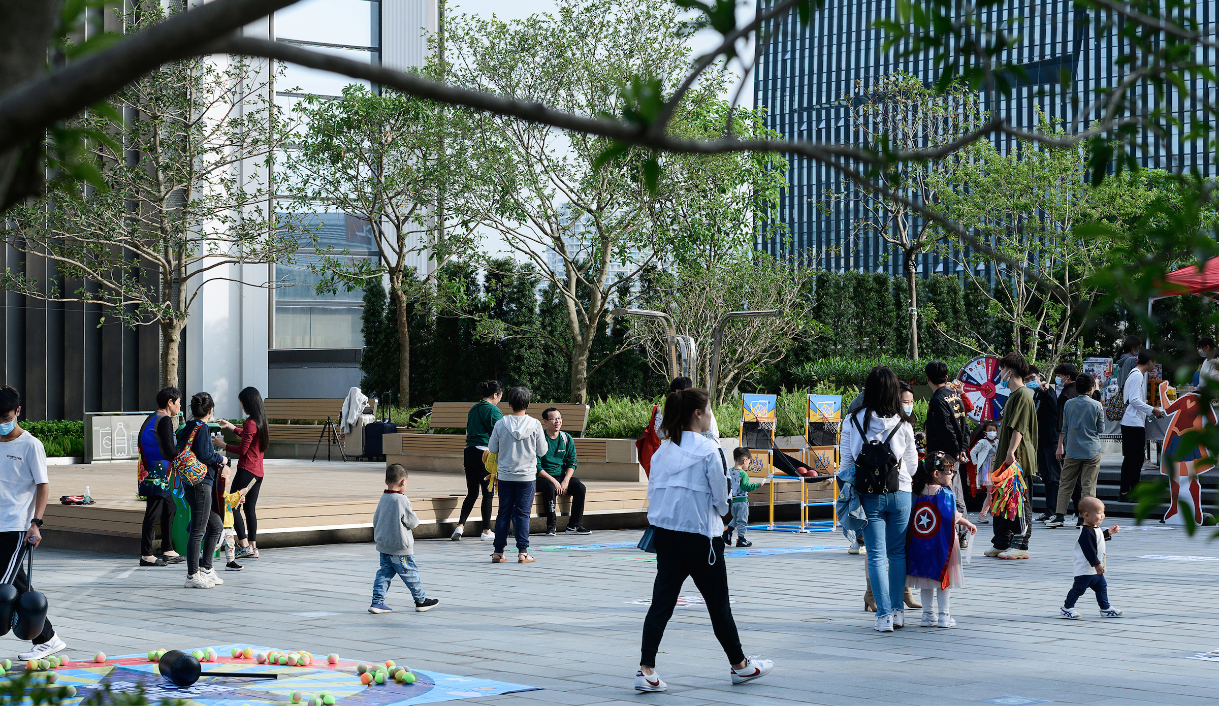 深圳华润万象天地商业四层水滴花园丨中国深圳丨大小景观-18