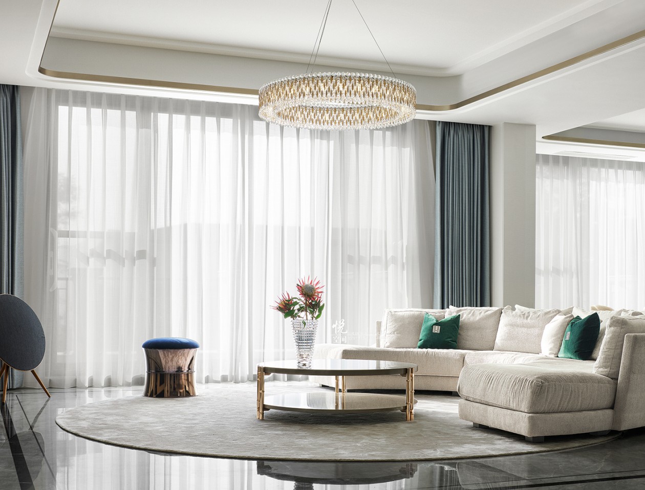 悦空间×私宅丨逸净设计-24