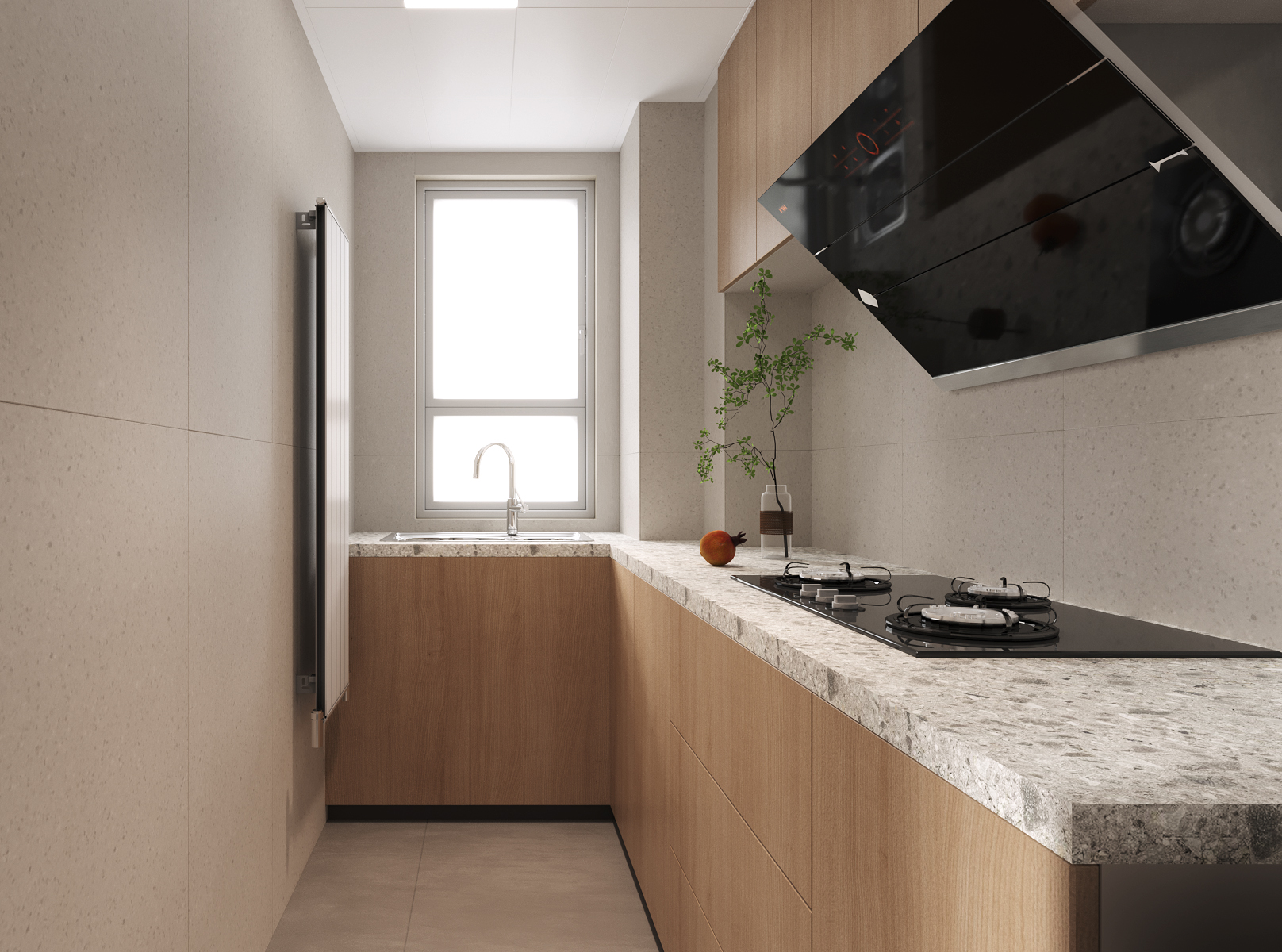 奶油风小户型家装设计-21