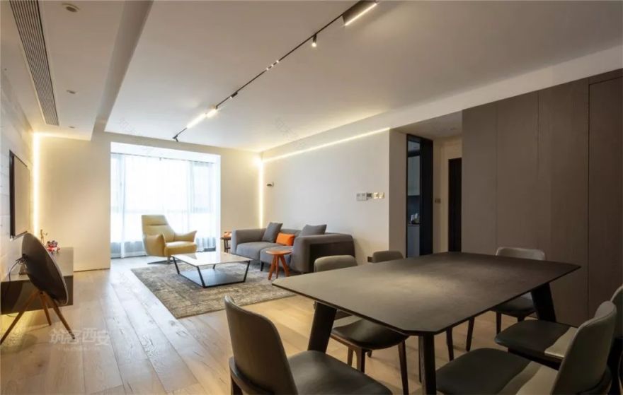 私人订制家,世外桃源般的西安住宅设计-12