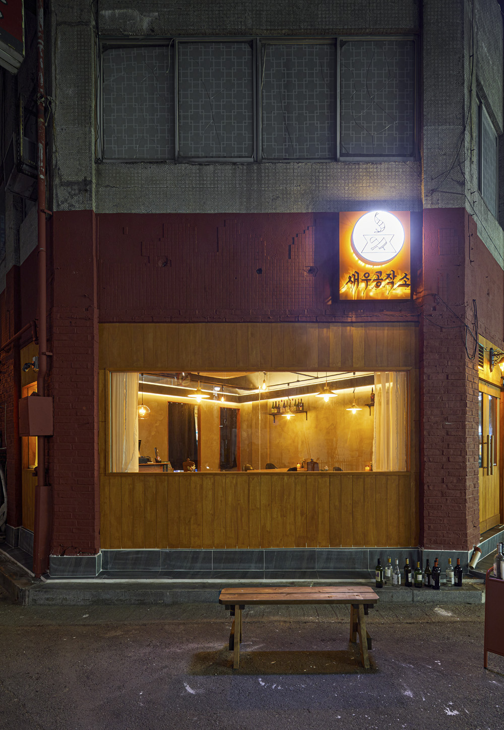 13 坪独立餐厅，打造复古温馨空间-2