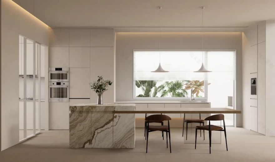 BENSON DESIGN 原创设计 | 白色系的艺术馆之家-15