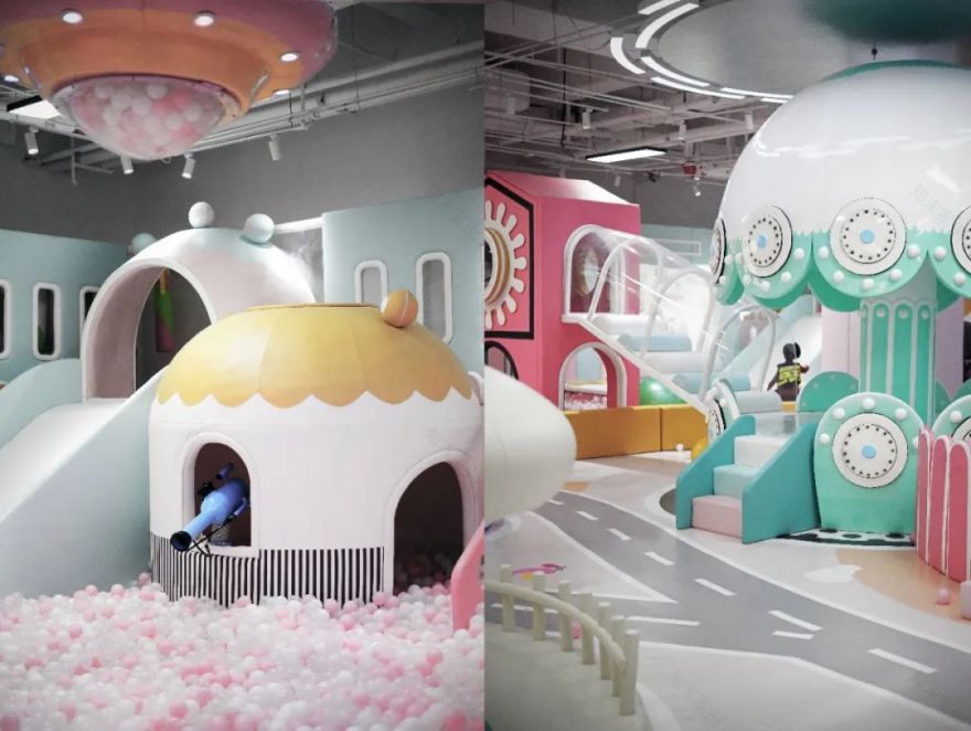 酷乐儿儿童乐园丨中国呼和浩特丨乙仓空间设计-29