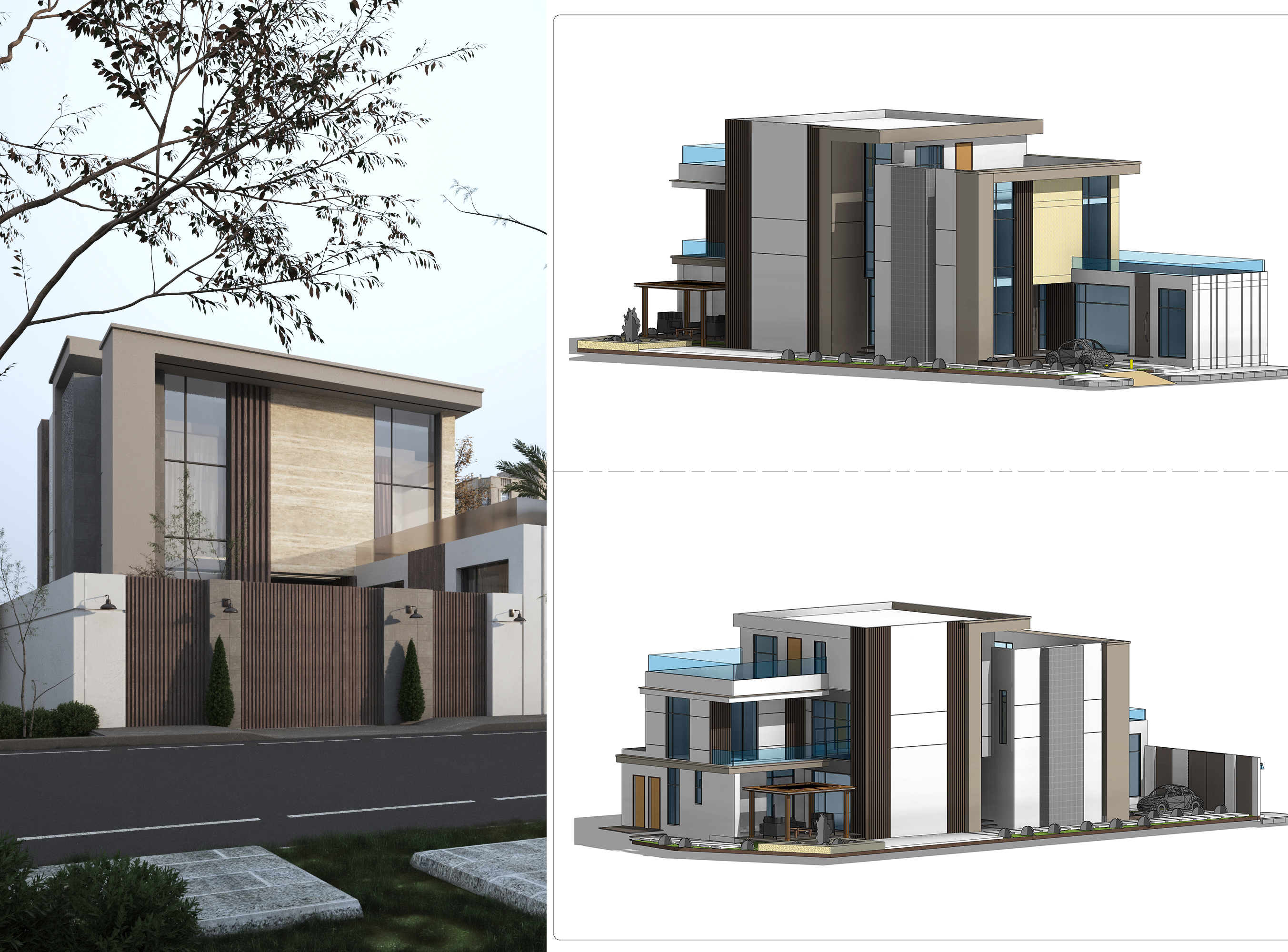 B·H·住宅外部套餐丨沙特阿拉伯丨Bariq Consultants-2