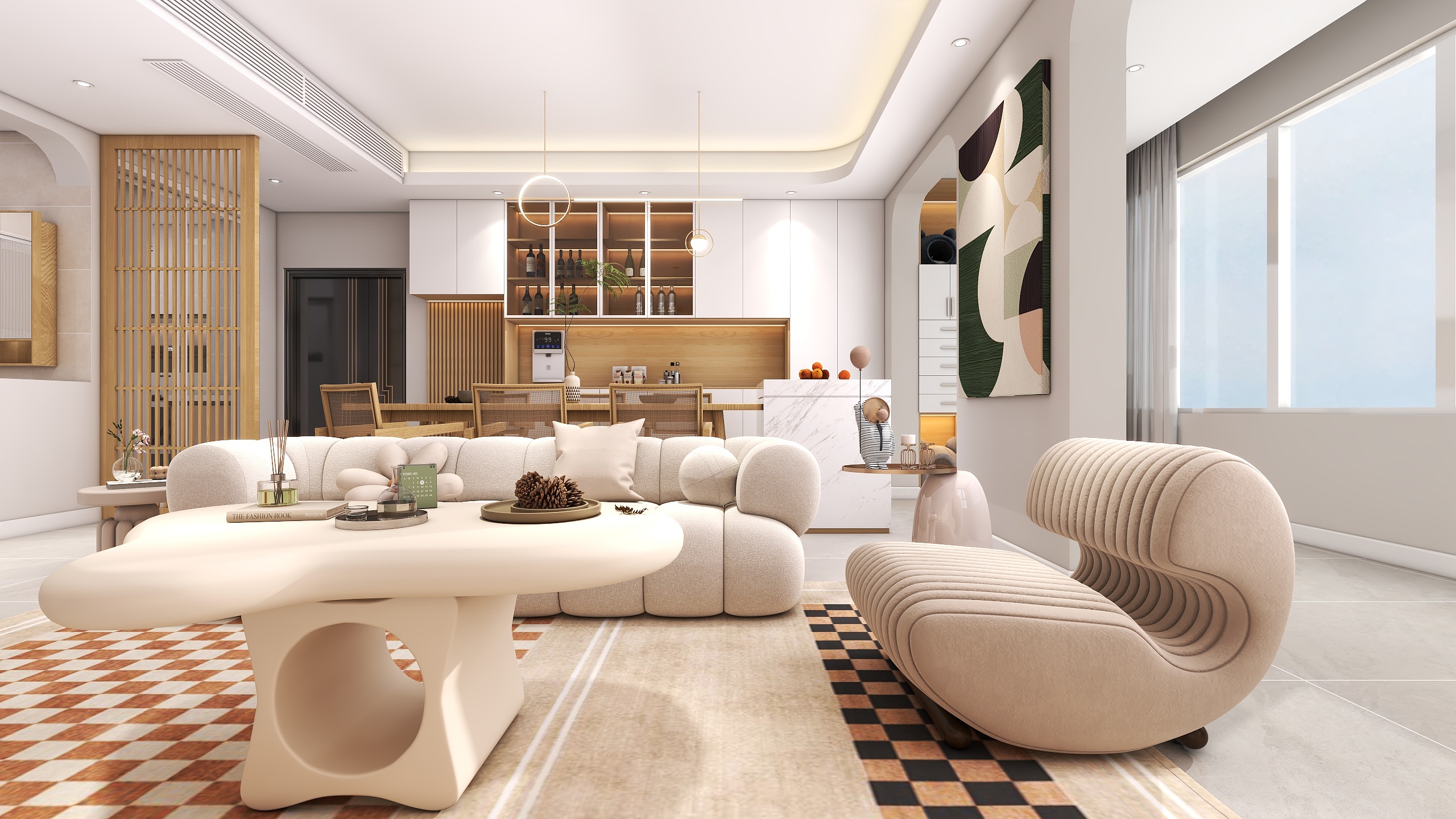 四川成都听湖九园（142平现代简约四居室）-12