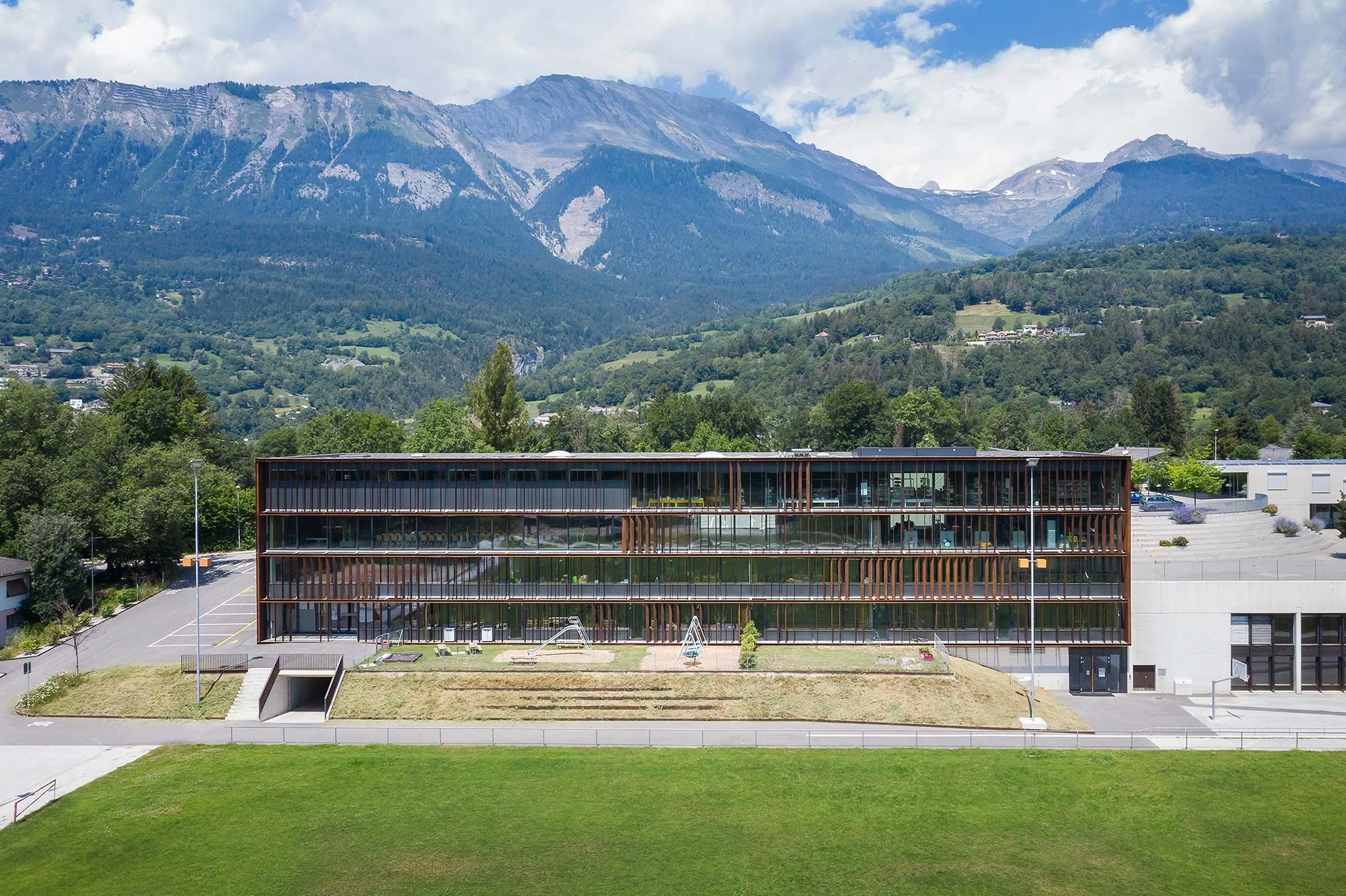 Grimisuat 学校校园丨瑞士丨COMAMALA ISMAIL-33