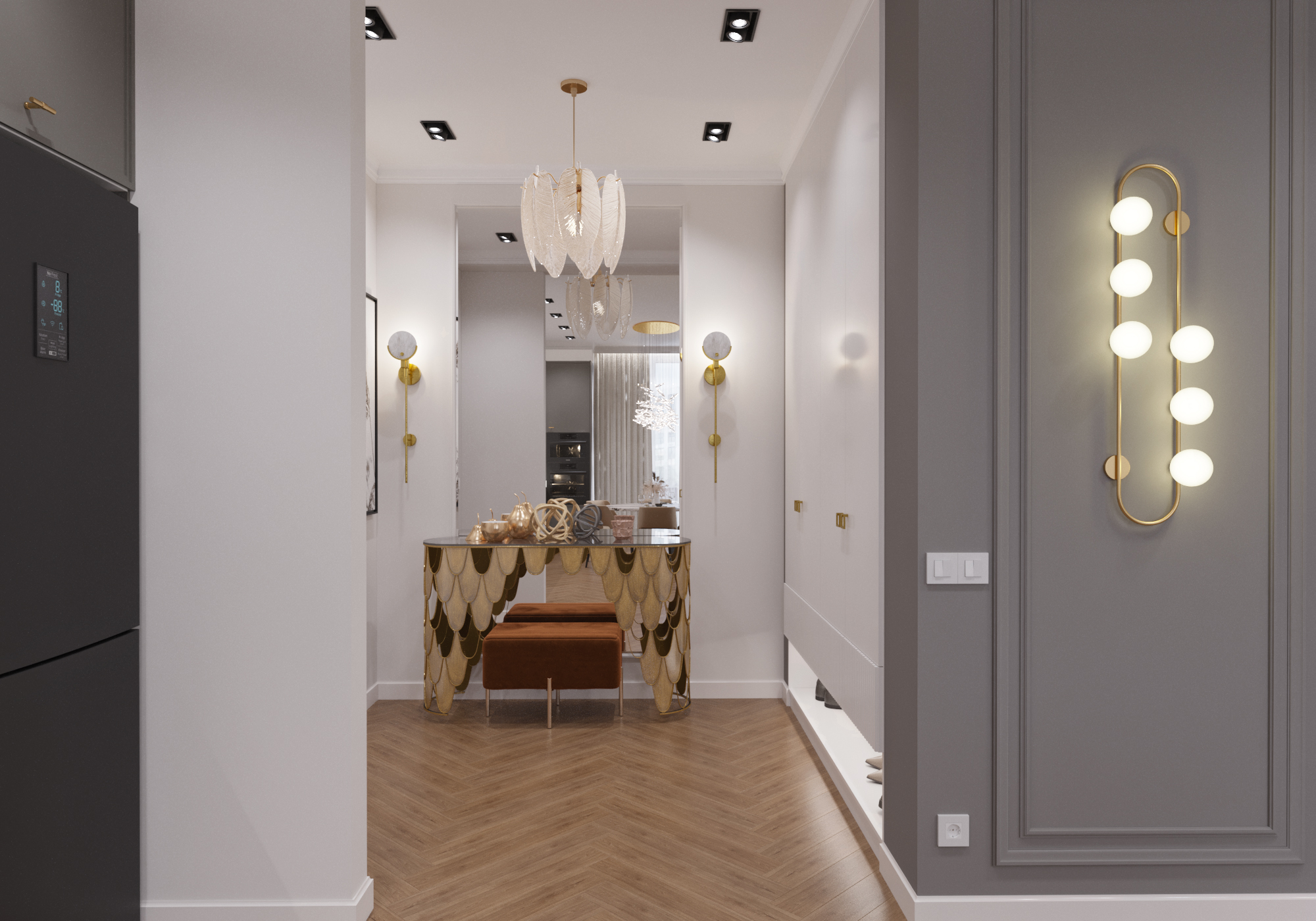 Apartment design 95m2 .NRG Mirzo Ulugbek. Tashkent-1