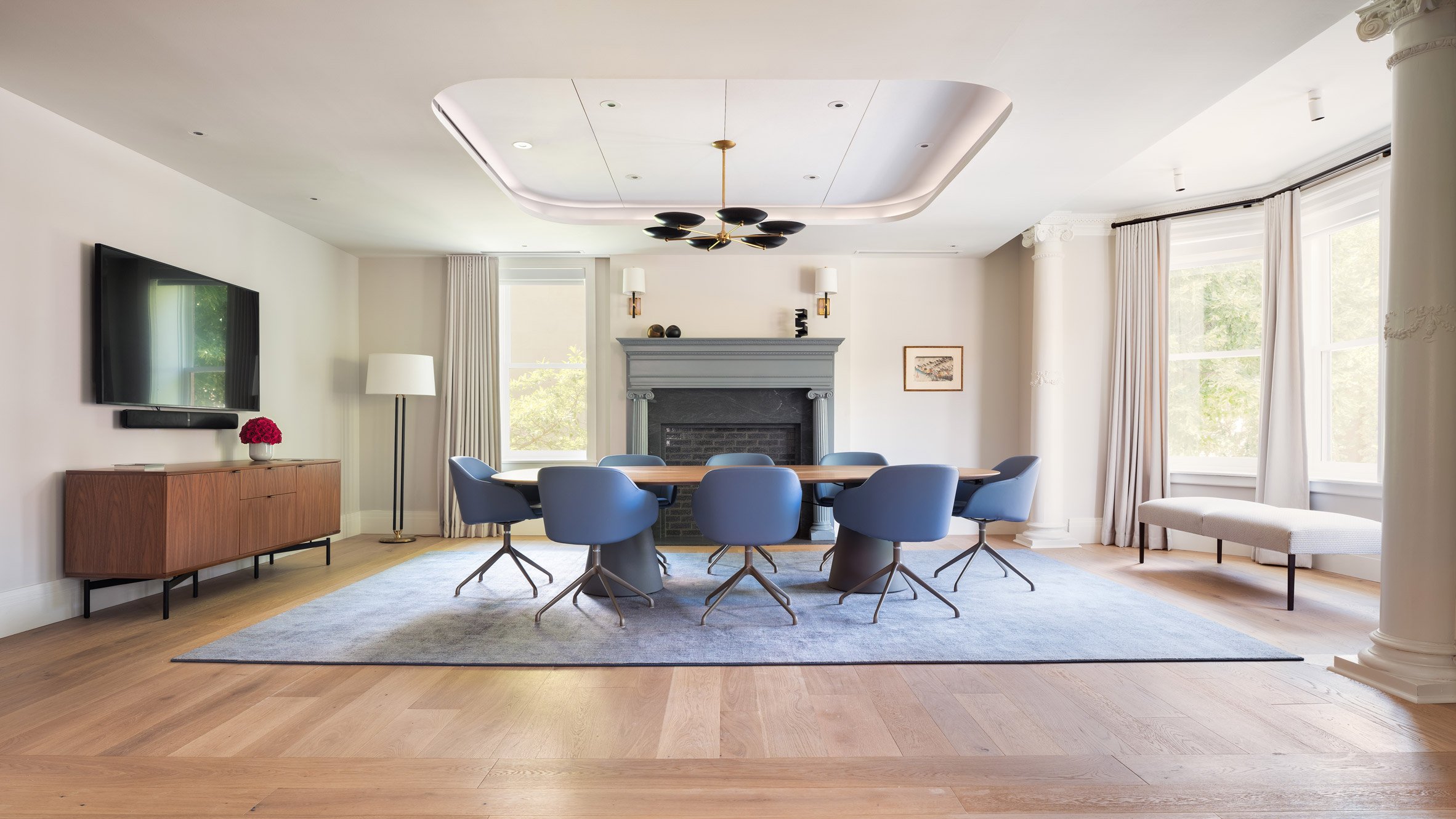 宾夕法尼亚大学 Meeting 和 Guesthouse | 古老与现代的完美结合-11