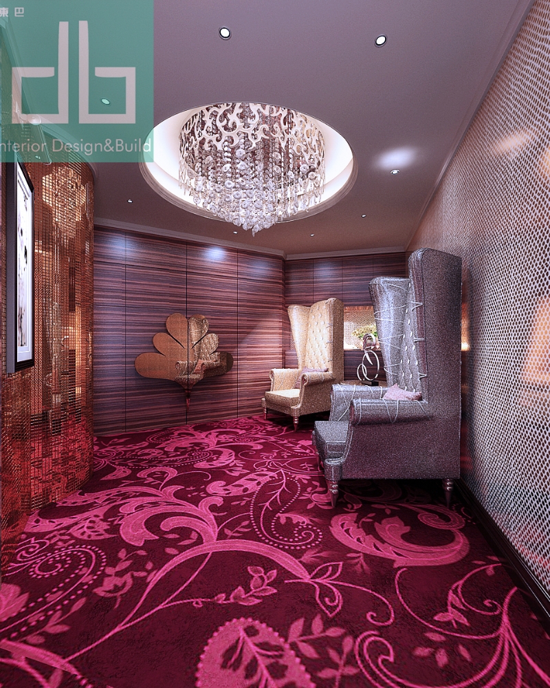 私人會所的東巴室內設計風情-3