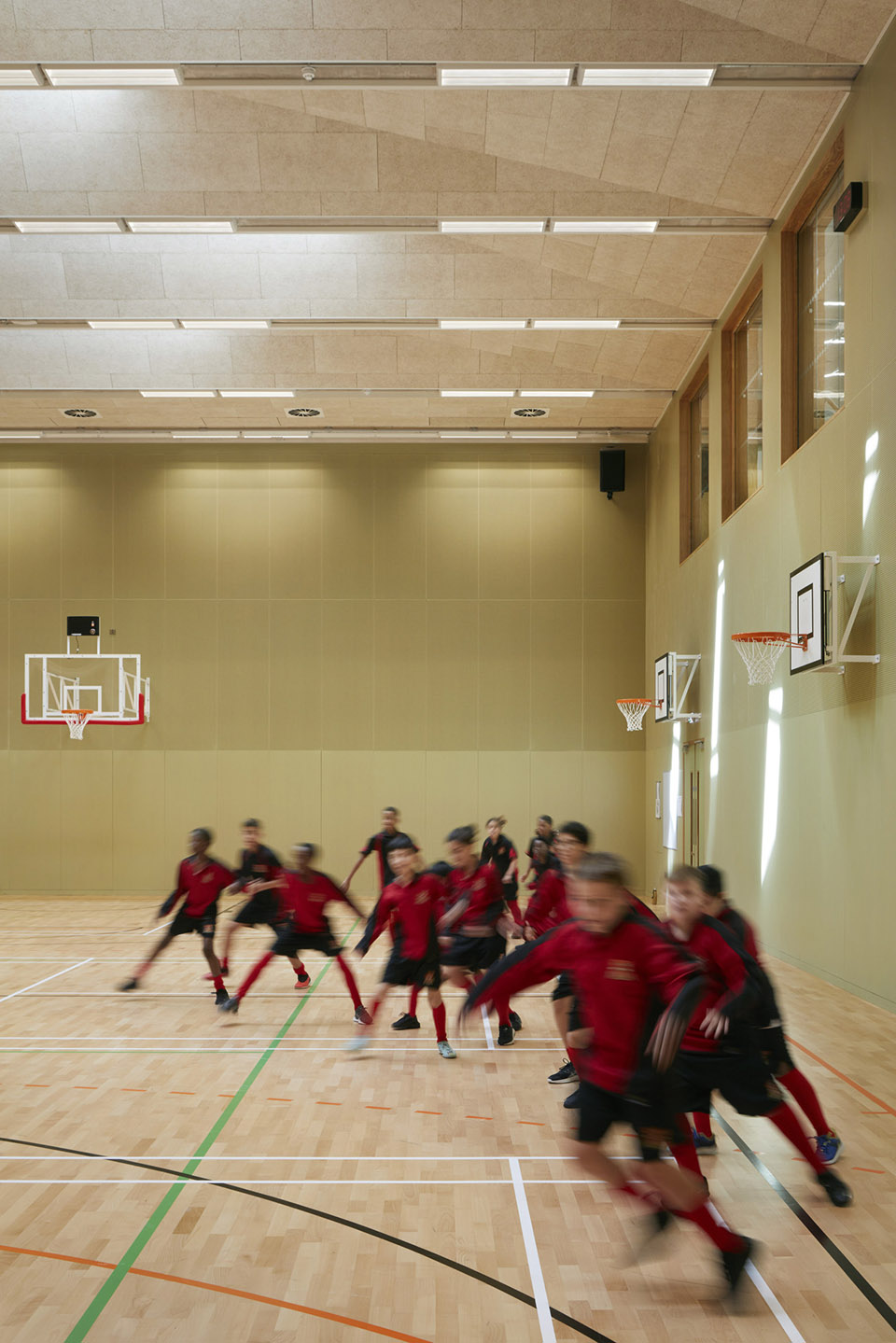 伦敦中央基金会男子学校丨英国伦敦丨HawkinsBrown-36