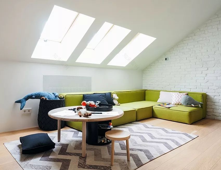 俄罗斯 104 平米亲子宅 | 二楼变游乐场,打造活力家居空间-20