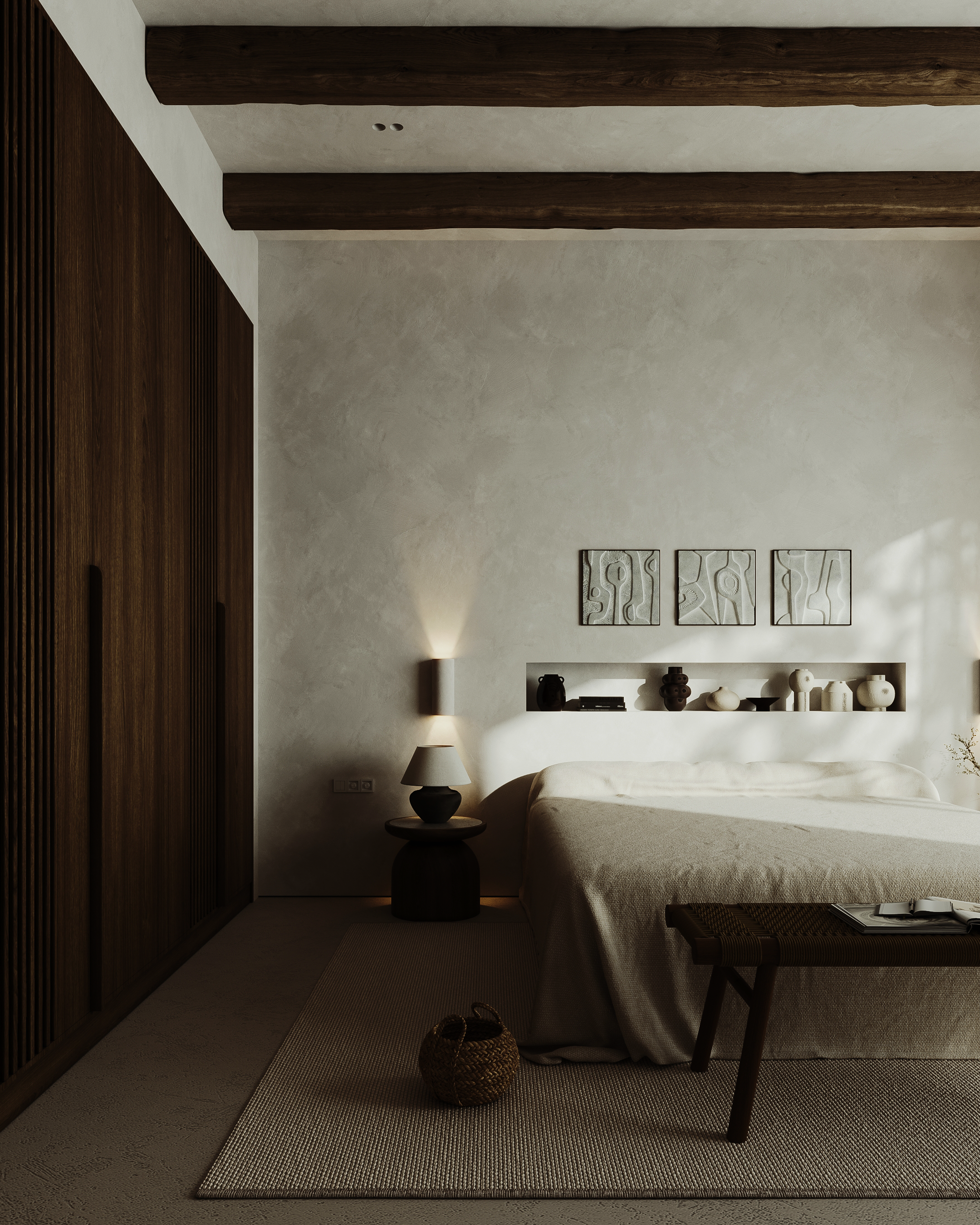 纯净生活卧室丨Osama Mohamed-4