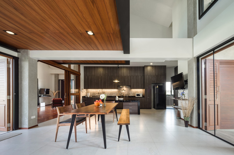 泰国乡村绿色隐居—— Baan Klang Suan ForX Design Studio-14