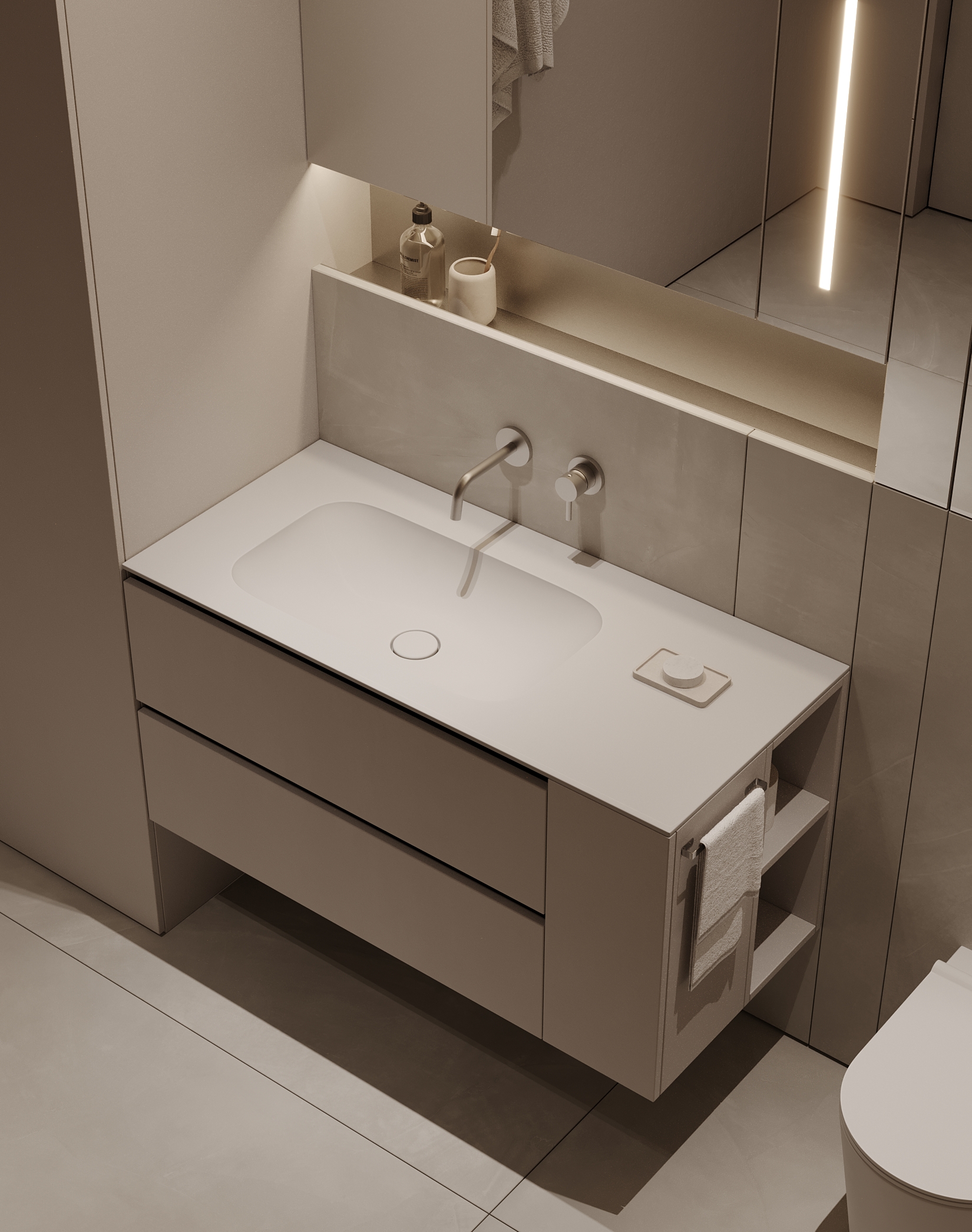 ЖК:Александровский 公寓室内设计项目丨俄罗斯车里雅宾斯克丨Ananev Architects-82