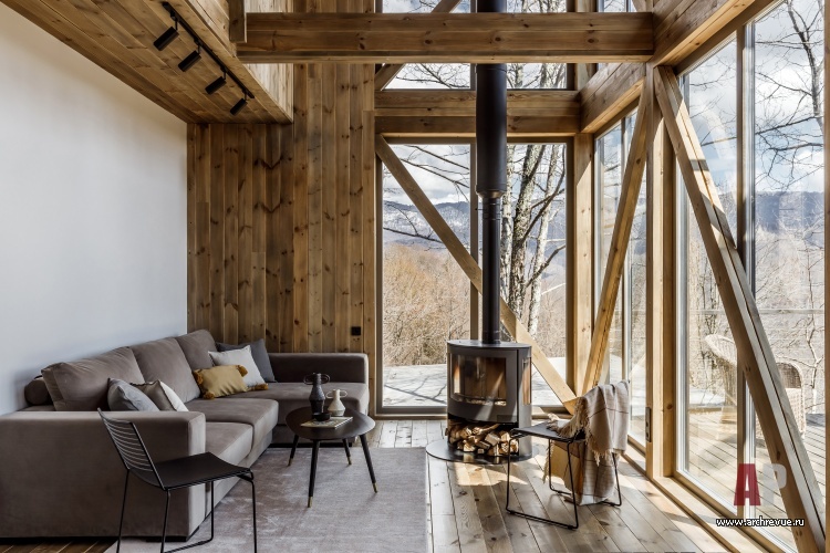 索契家庭度假小住宅室内设计丨俄罗斯丨设计师 Жанна Наволоцкая-17