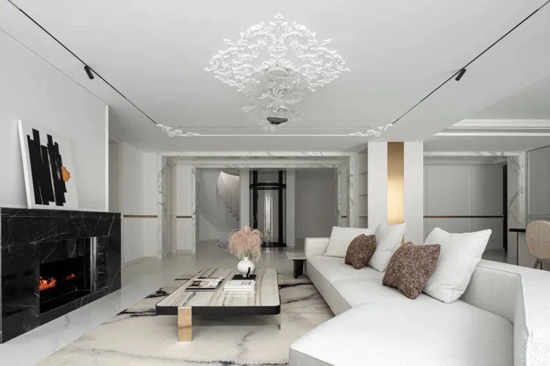 现代法式华居丨中国北京丨清美空间设计-113