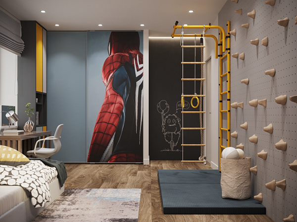 萨马拉市中心120平三口之家公寓设计丨俄罗斯萨马拉丨维多利亚·叶罗希娜-50