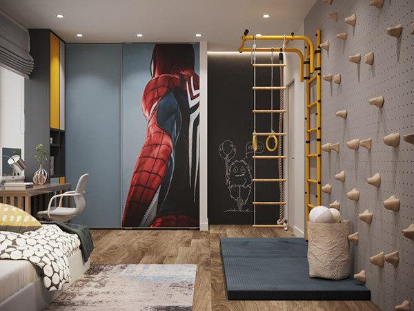 萨马拉市中心120平三口之家公寓设计丨俄罗斯萨马拉丨维多利亚·叶罗希娜-50