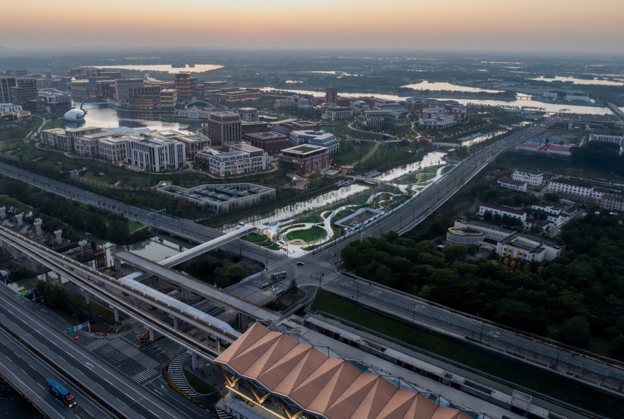 上海金泽镇培雅南路东侧绿地景观设计丨中国上海丨上海联创设计集团股份有限公司景观设计部-9