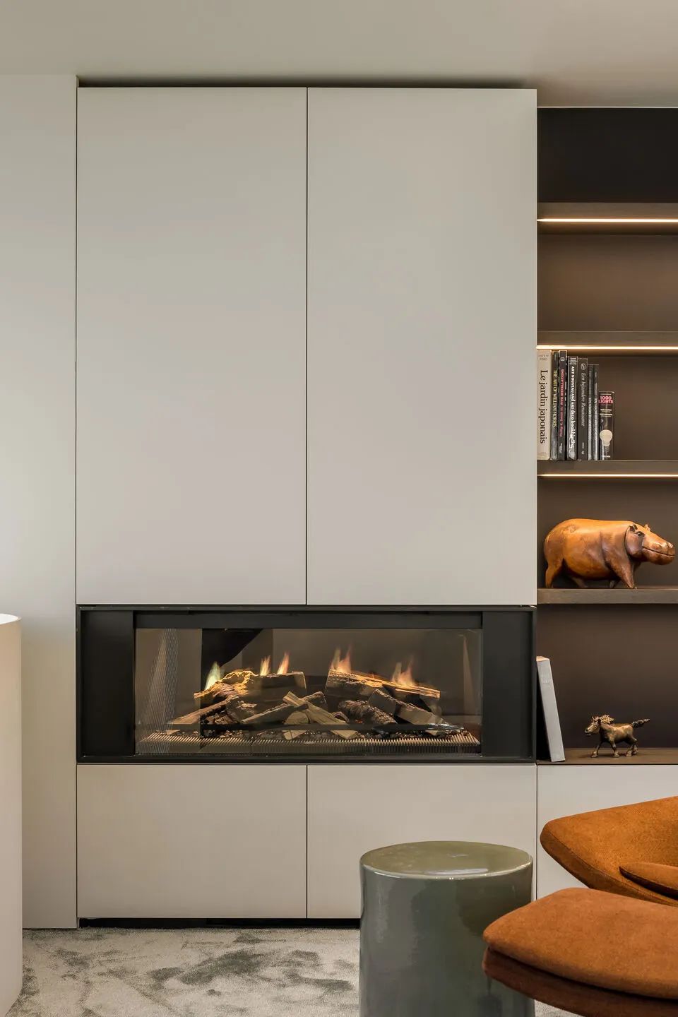 比利时克诺克复式顶层公寓室内装修丨Architects Claerhout  Van Biervliet-39