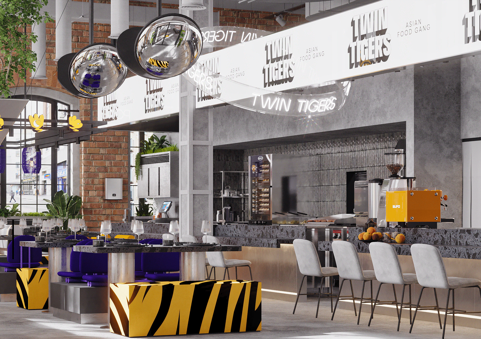 TWIN TIGERS 餐厅丨俄罗斯莫斯科丨Muravina Anna,Sazonova Elena-51