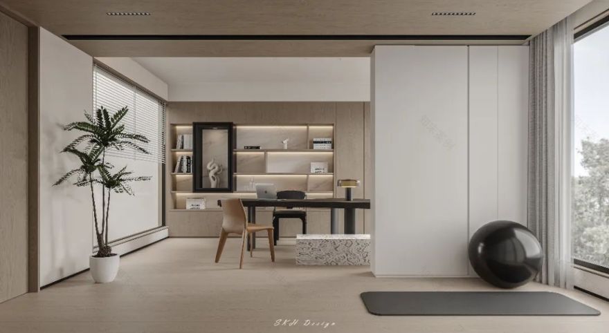 栖园星河时光丨观享际SKH室内设计-95