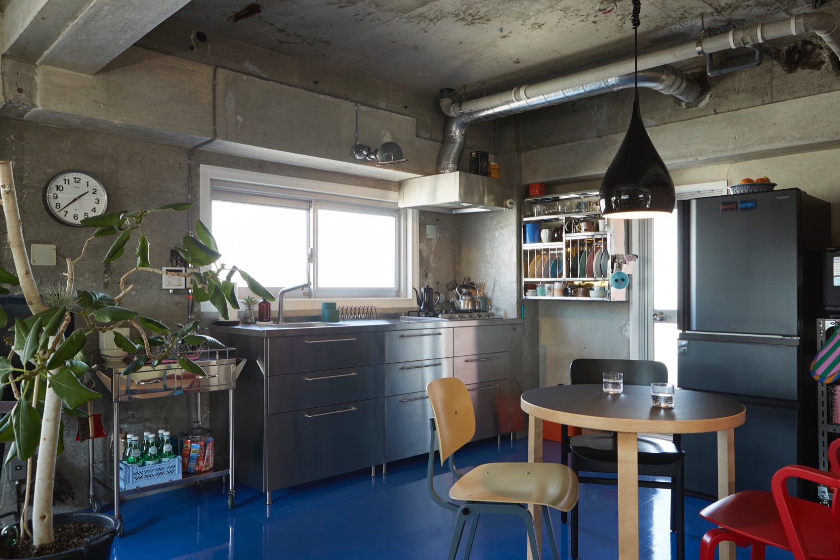 东京蓝色公寓，日本 / Roovice-29