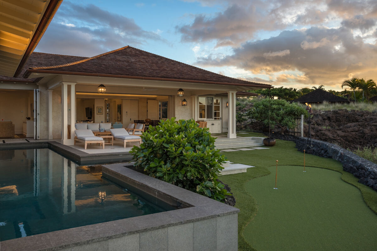 海岛度假胜地 | 美国夏威夷传统庄园建筑-20