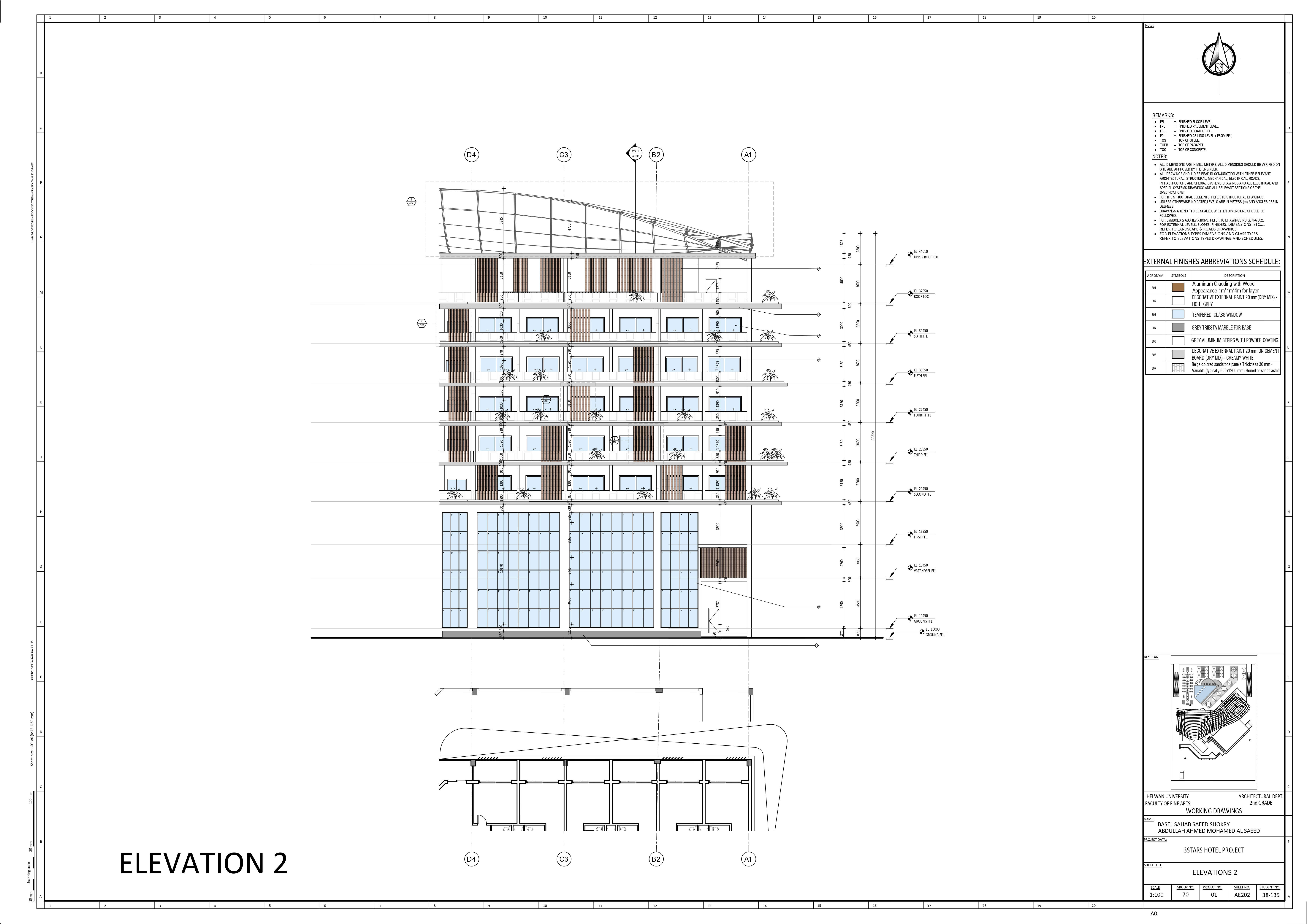 AquaVeil Hotel Working And Technical Insulation Drawing-11