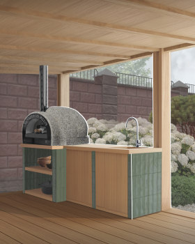 私家花园设计拼贴画丨MASSHTAB LA&D（景观建筑师Maria Holiuk）