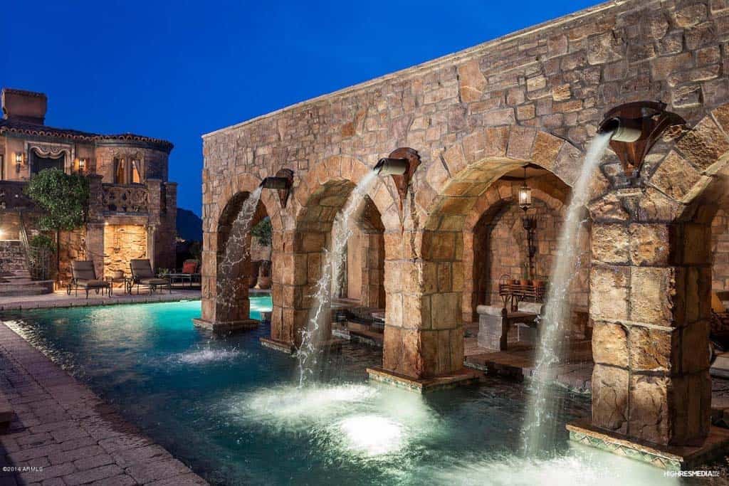 Medieval masterpiece: Italian-inspired gothic villa in Scottsdale-43