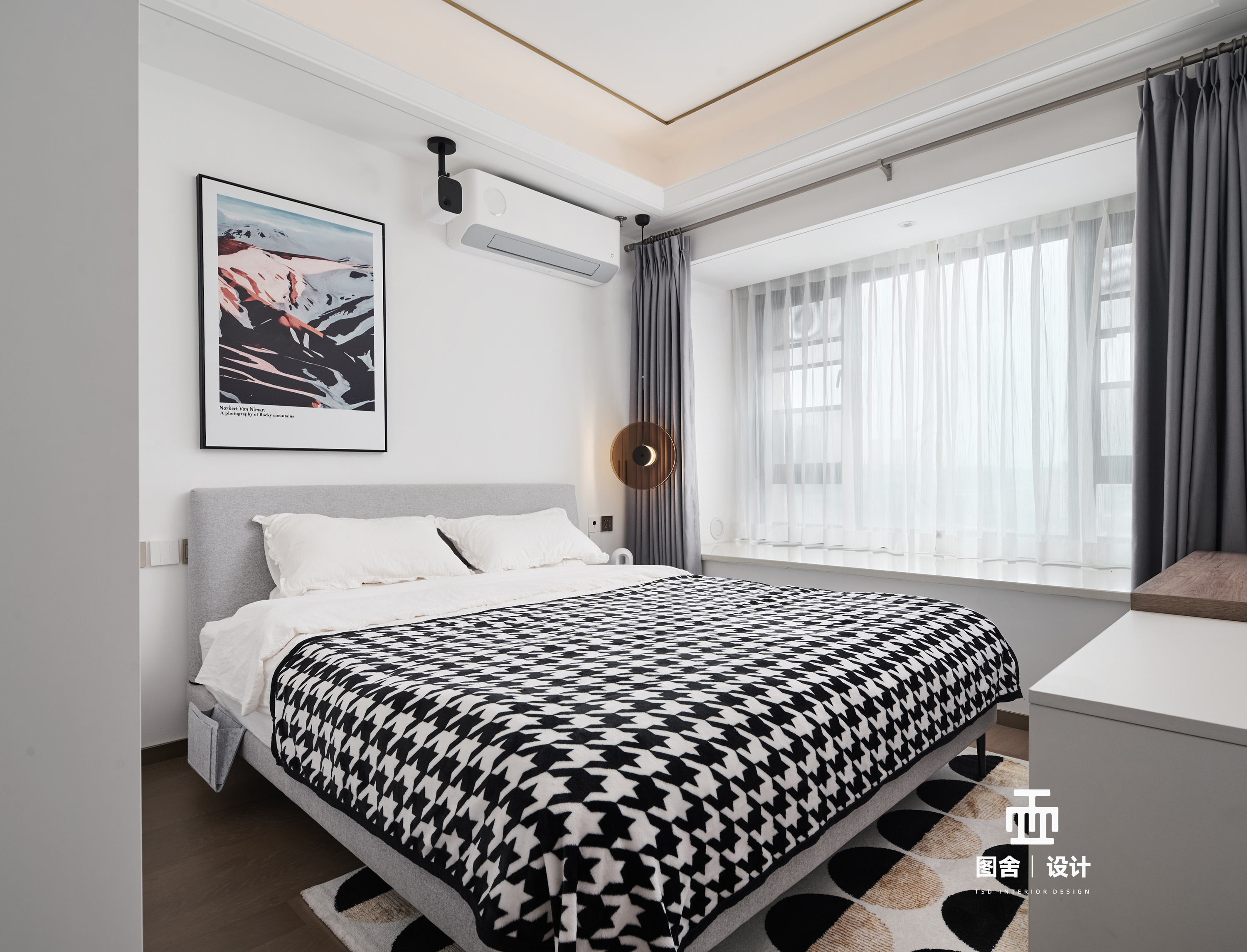 时尚精致的“双面”女主复古,自然新家丨图舍设计-43