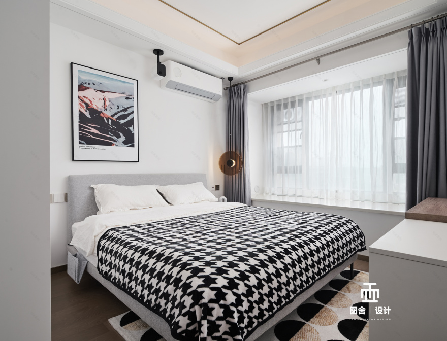 时尚精致的“双面”女主复古,自然新家丨图舍设计-43