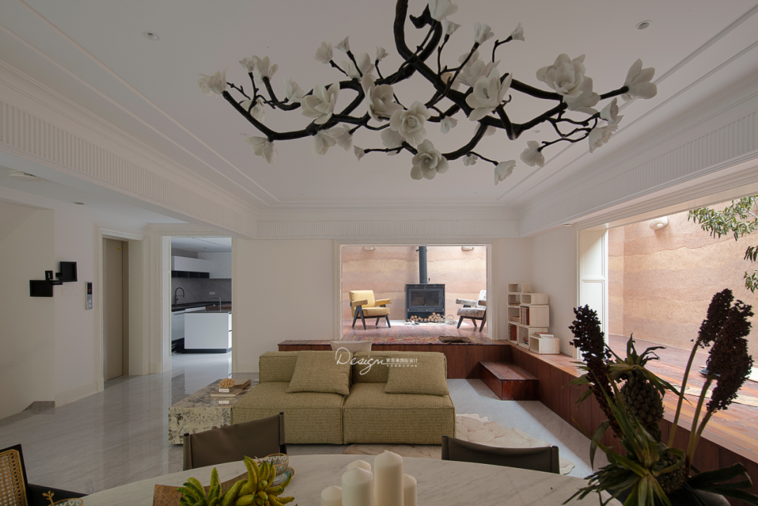 优雅咏唱,复古调的诗意生活丨紫苹果装饰集团-36