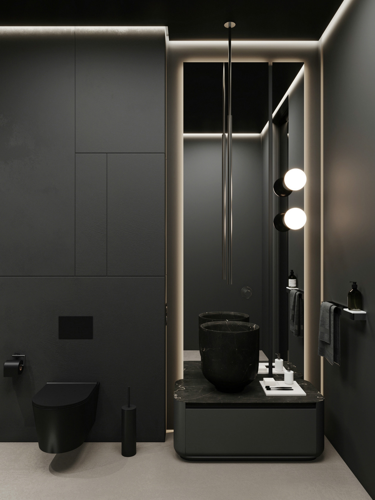 俄罗斯现代风别墅设计-21