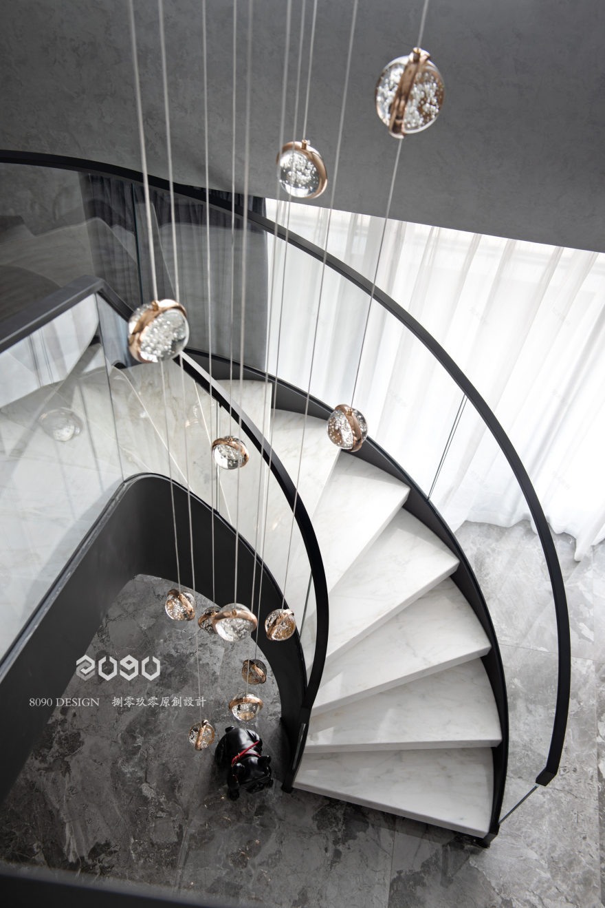 顶楼现代简约风设计丨中国杭州丨杭州 8090 原创设计-33