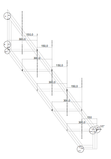 Industrial canal boat stairs stainless steel-13