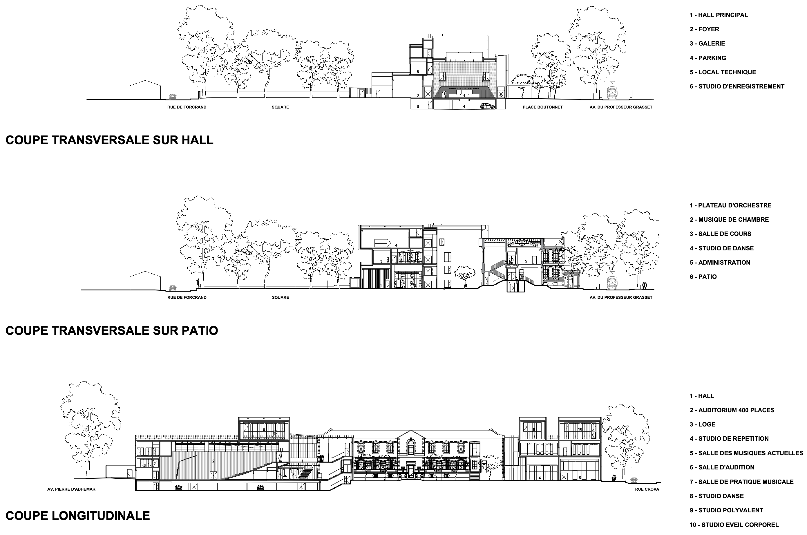 蒙彼利埃音乐学院丨法国蒙彼利埃丨法国AS建筑工作室-58