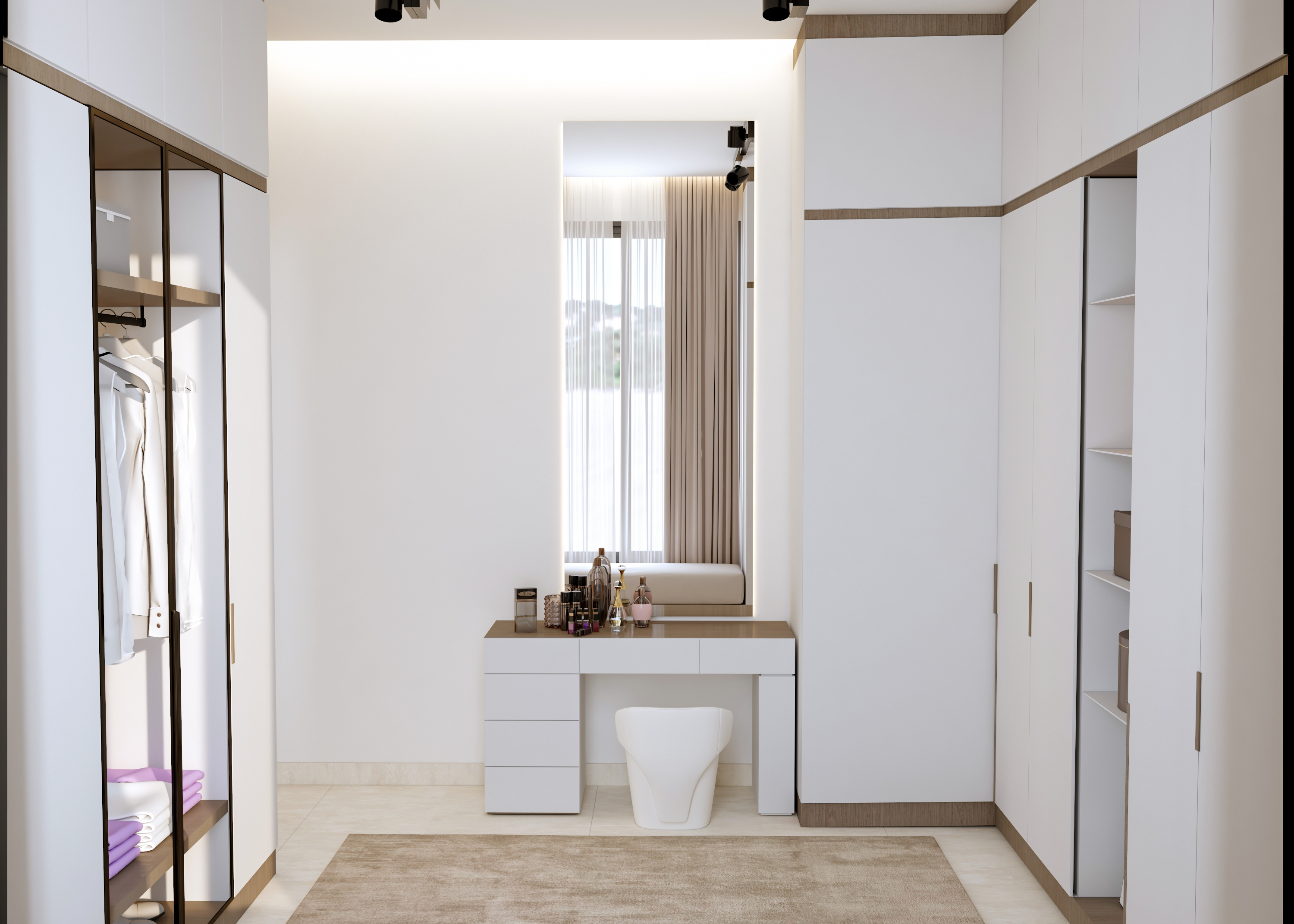 Warm Modern Master Bedroom-9