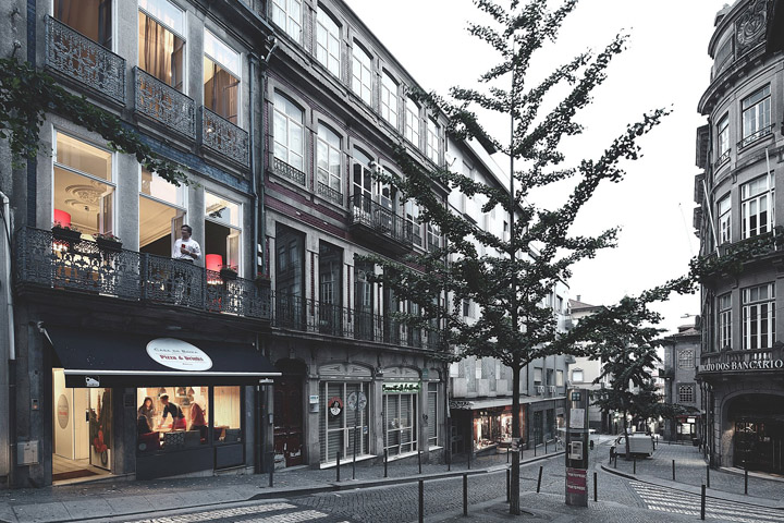 Casa da Bai·a Pizza & Drinks餐厅室内设计丨葡萄牙波尔图丨Rocha Leite Arquitectos Associados-26