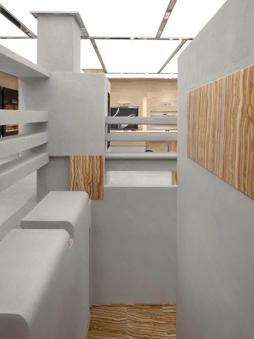 暴龙旗舰店
注:BOLON通常是眼镜品牌暴龙的英文名称,结合语境这里翻译为暴龙旗舰店 丨未明确具体设计公司,设计总监为Jingze Li-16