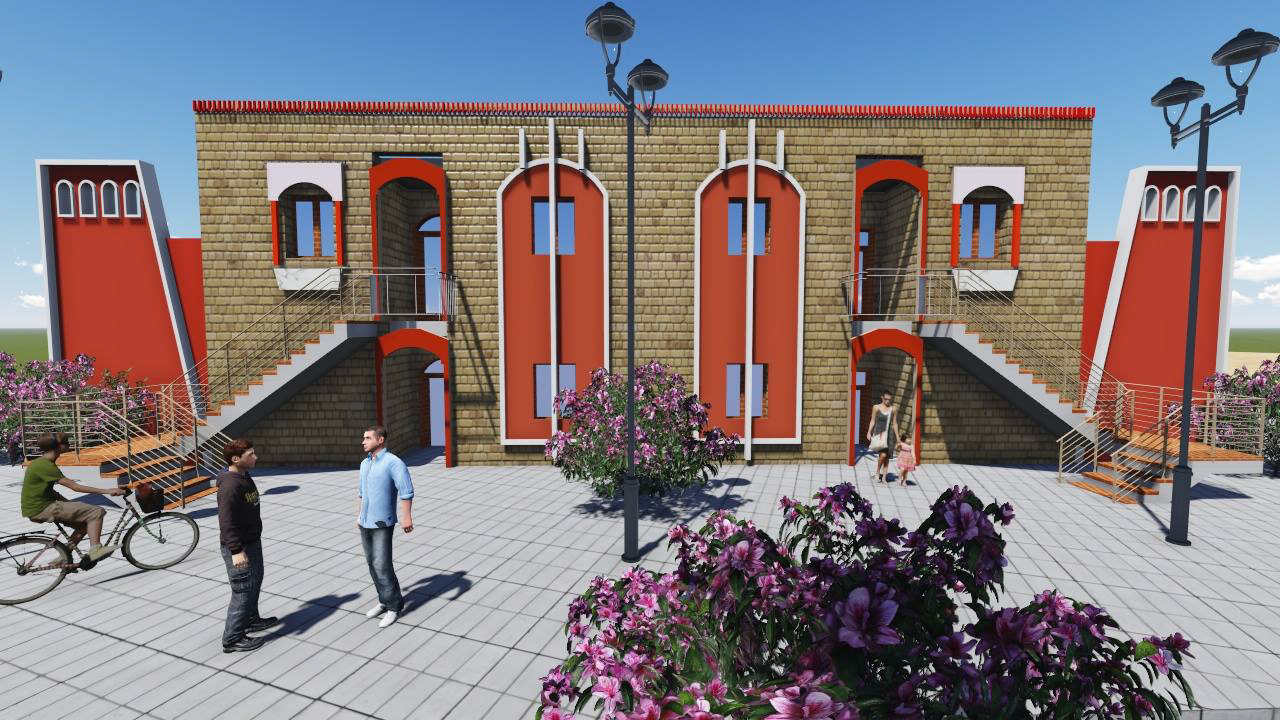 Redevelopment of the city entrance-16