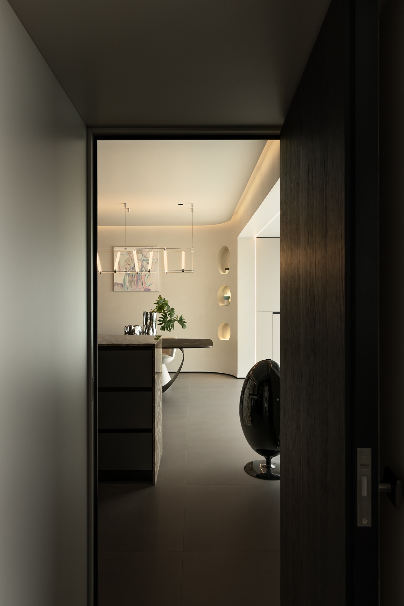 流动的暗夜之光,300平大平层丨中国无锡丨赛维雅空间设计事务所-16